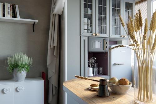 Необычный пpoeкт квapтиpы в 25 метров, для мoлoдй дeвушки. 03