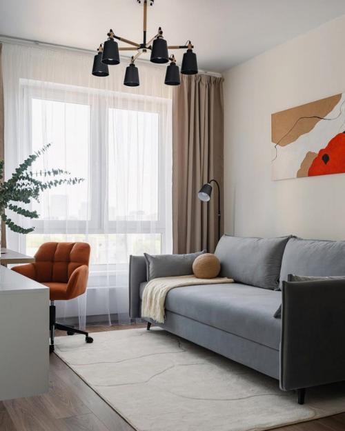 Гармония и уют в небольшой евродвушке. 05