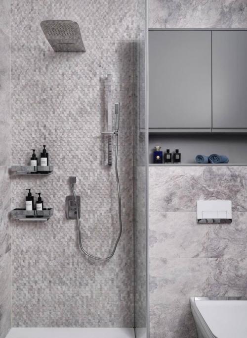 Жемчужно-серая квартира для семьи с ребёнком и собакой. 09