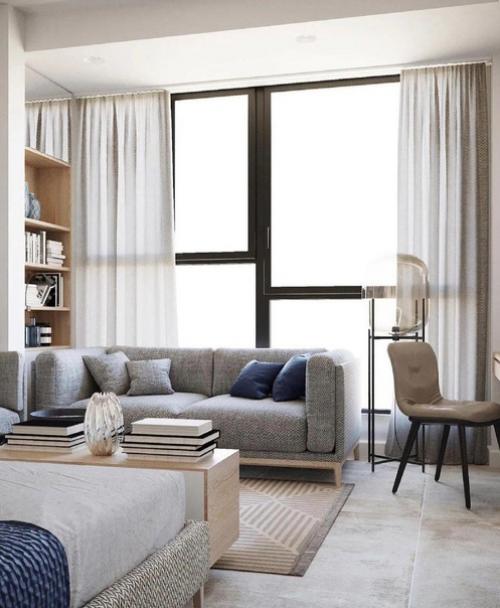 Небольшая квартира. Оформленная весьма уютно. 06