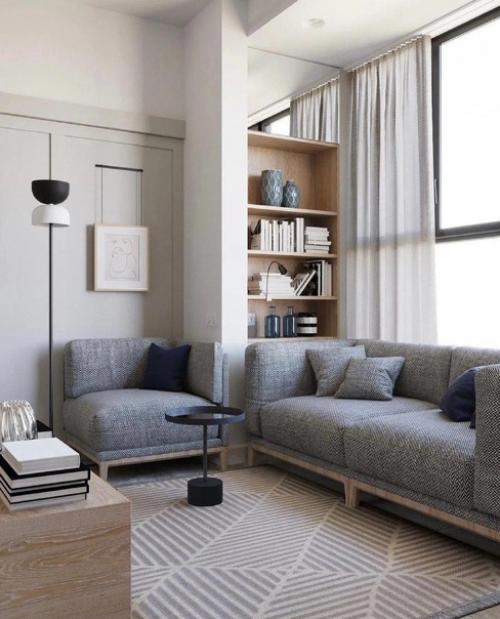 Небольшая квартира. Оформленная весьма уютно. 01