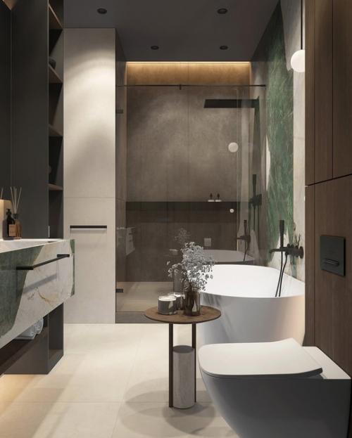 Ванная, где хочется задержаться подольше. 03