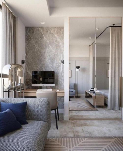 Небольшая квартира. Оформленная весьма уютно. 02