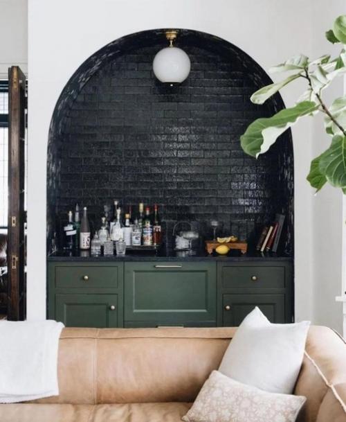 Барная зона в частном доме. 02