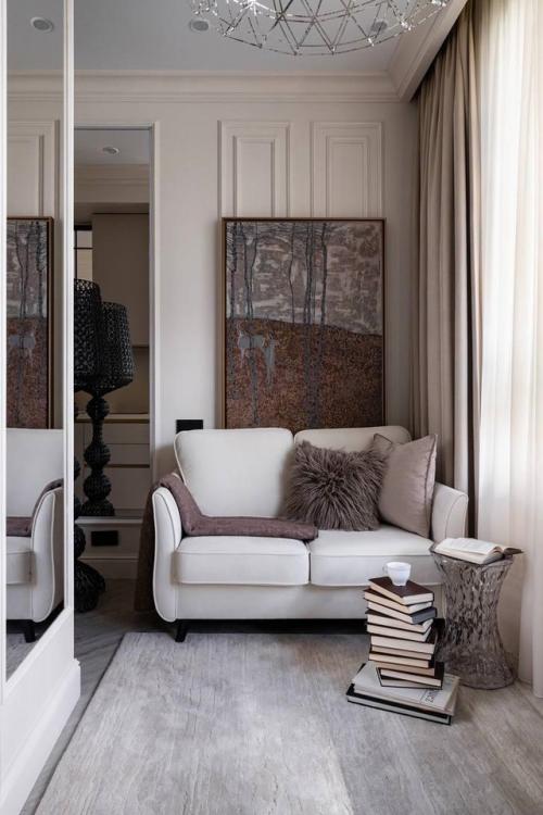 Маленькая квартира в Москве, которая кажется больше. 04