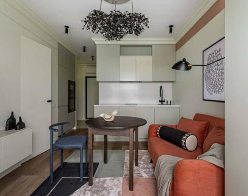 Маленькая квартира с характером цвета. 02