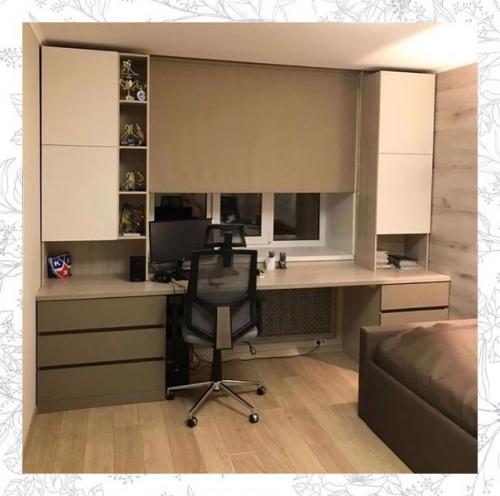 Идеи.  Как разместить рабочее место в детской комнате. 08