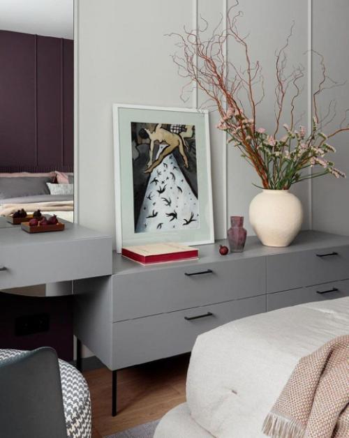 Крутой цвет для спальной комнаты.