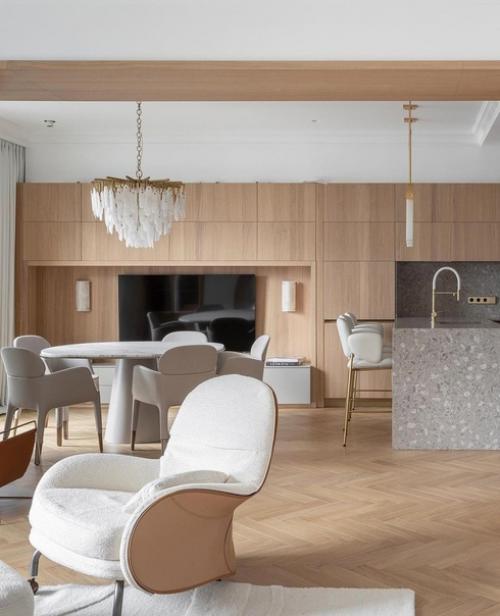 Легкий, стильный интерьер для молодой хозяйки. 05