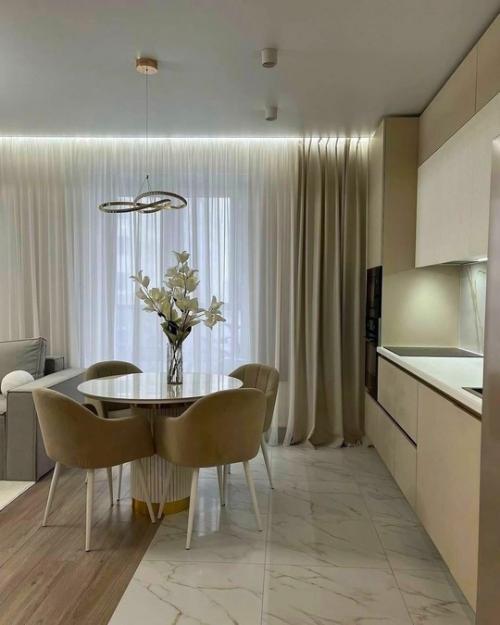 Светлый интерьер квартиры. 02