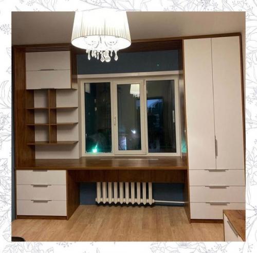 Идеи.  Как разместить рабочее место в детской комнате. 04