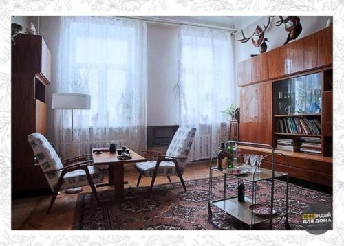 Господи, как было тепло, уютно в этих квартирах.