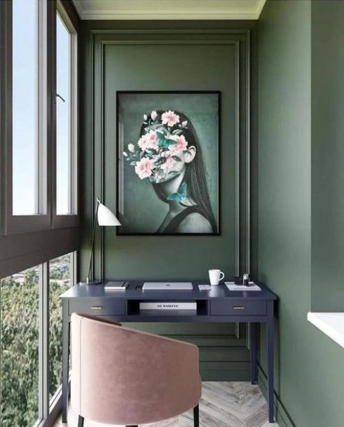 Балконы с самым разным оформлением. 07