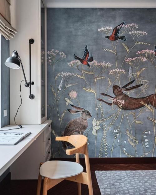 Яркие цвета в оформлении интерьера. 04