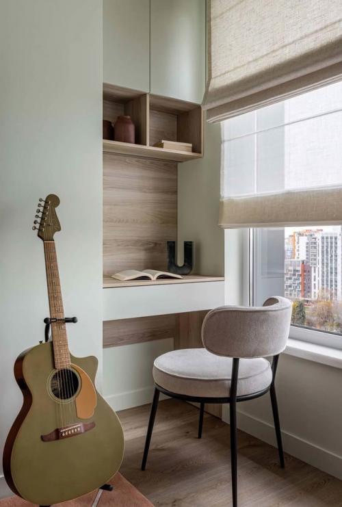 Маленькая квартира с характером цвета. 04