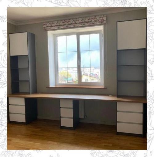 Идеи.  Как разместить рабочее место в детской комнате. 06