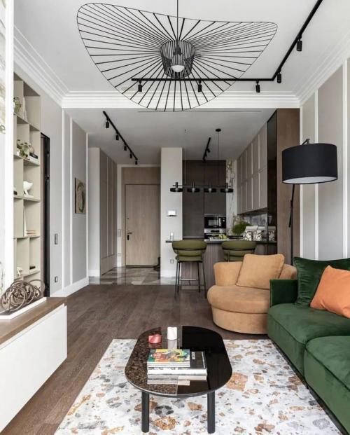 Стильные апартаменты с панорамным Видом на Москву. 03