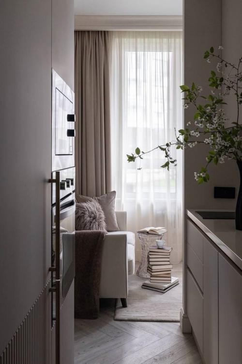 Маленькая квартира в Москве, которая кажется больше. 06