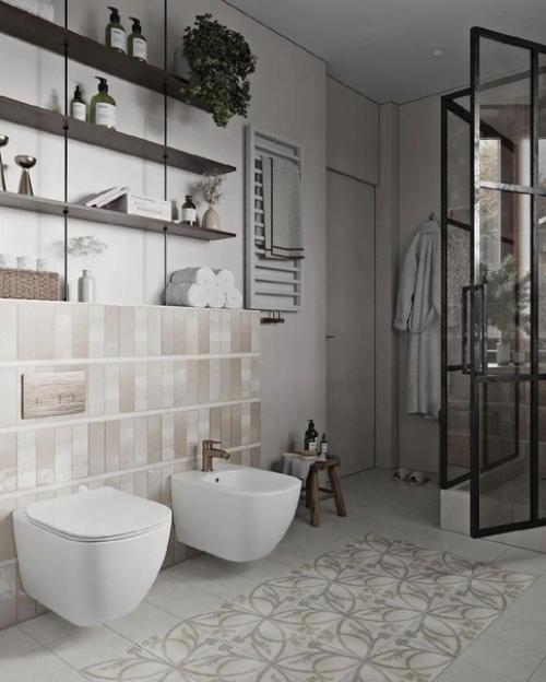 Просторная ванная комната.