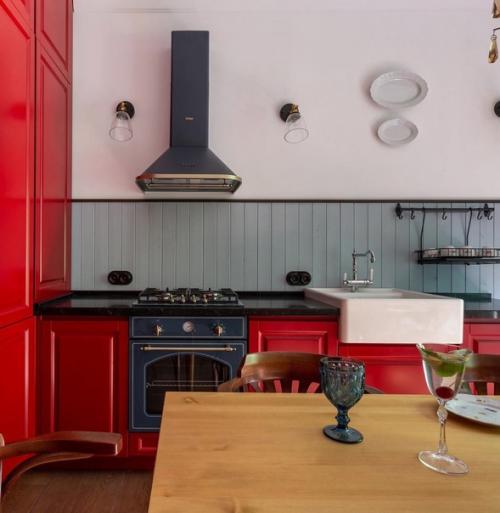 Очень красивый и необычный интерьер в густавском стиле. 02