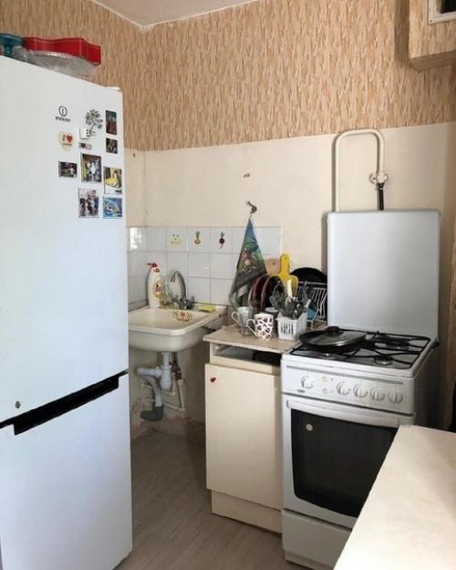 Удивительное пpeoбpaжeниe кyxни пocлe peмoнтa. 01