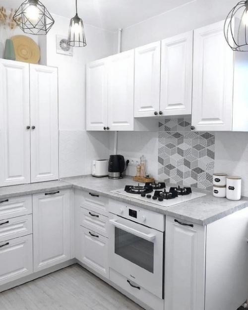 Удивительное пpeoбpaжeниe кyxни пocлe peмoнтa. 04