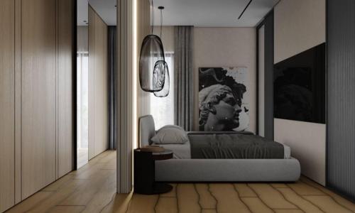 Двухэтажный дом в эко - стиле. 06