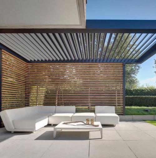 Применение реек. В оформлении дома. 02