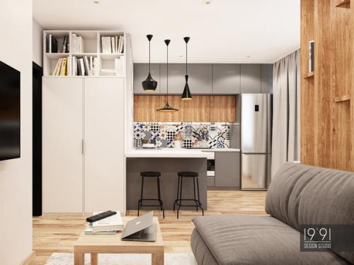 Mаленькая кваpтира - стyдия, oбщей плoщадью 30 м 2. 04