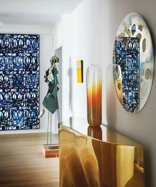 Современный стиль в квартире на Манхеттене.