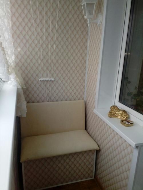 Завершили ремонт маленького балкона на кухне. 02