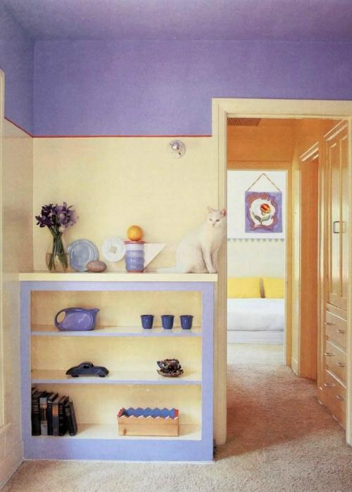 Лавандовый и сливочный жёлтый: нежная смелость. 03