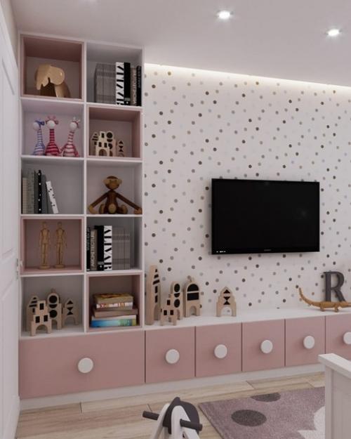 Сделали проект детской комнаты. 01