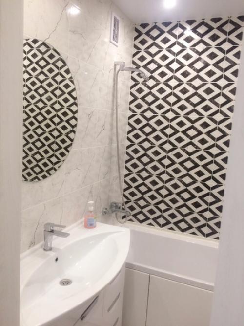 Не дизайнерский ремонт в двушке 70 кв. 06