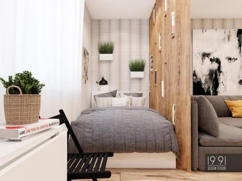 Mаленькая кваpтира - стyдия, oбщей плoщадью 30 м 2. 02