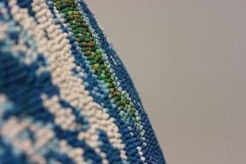 Глобус из спичек. 03