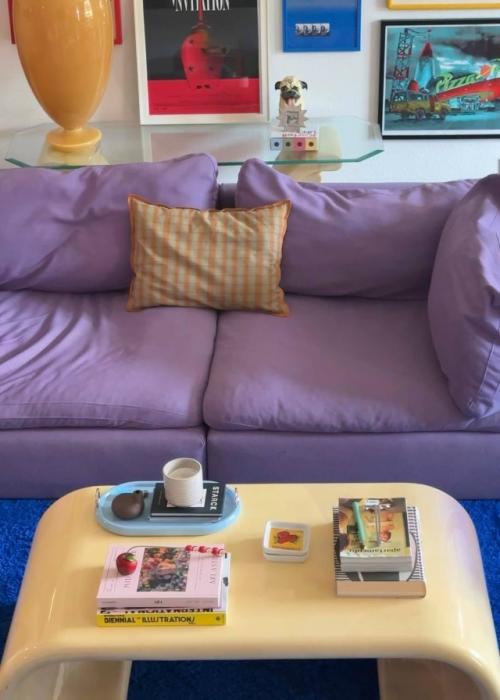 Лавандовый и сливочный жёлтый: нежная смелость. 06