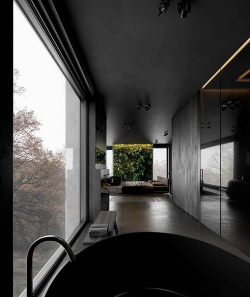 Очень стильный и крутой интерьер. 02