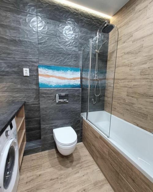 Желтые акценты очень интересно смотрятся в этом интерьере. 08