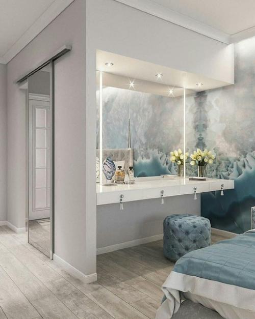 Оцените выбор цветовой гаммы в этом интерьере. 02