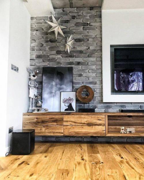 Кухня - гостиная в стиле Loft. 08