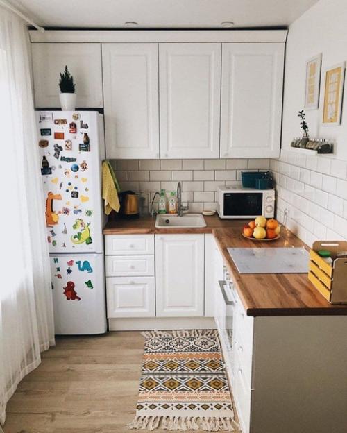 Интерьер квартиры - студии площадью 23, 5 м 2.