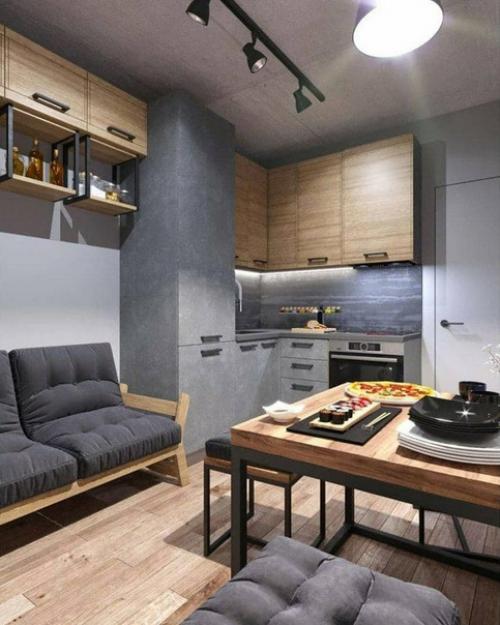 Настоящая холостяцкая квартира.