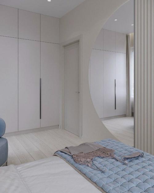 Просторная и светлая спальня. 08