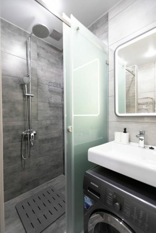 Интерьер квартиры общей площадью 34 кв. 07