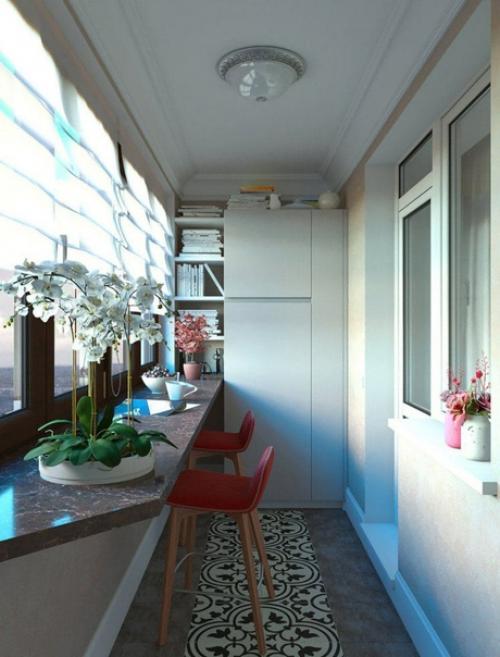 Дизайнеры разместили на 38 квадратах компактную кухню, обеденную зону, гостиную, спальню и санузел. 03