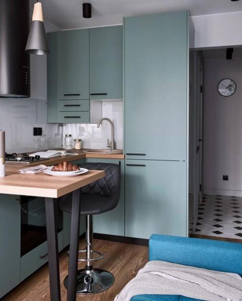 Крутой интерьер для маленькой квартиры. 02