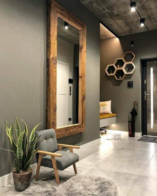 Кухня - гостиная в стиле Loft. 07