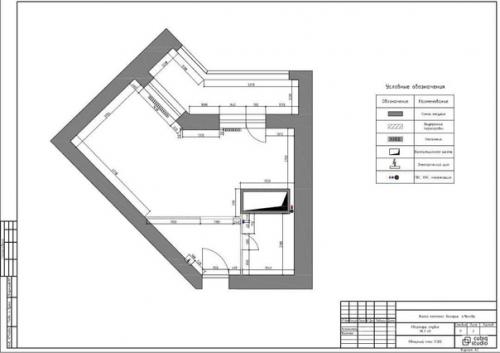 Дизайнеры разместили на 38 квадратах компактную кухню, обеденную зону, гостиную, спальню и санузел. 08