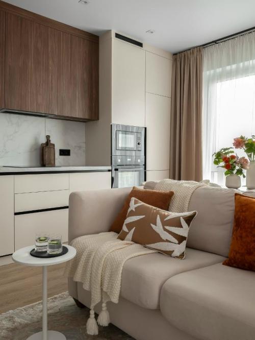 Современный стильный интерьер.

